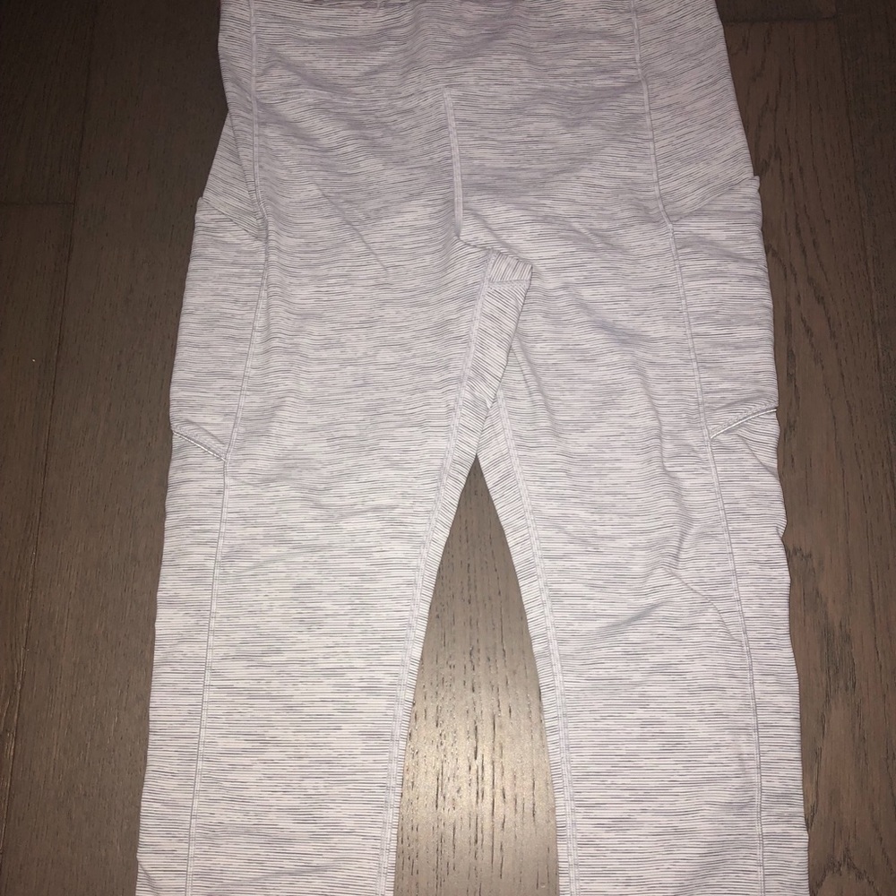 lululemon cropped leggings....space-dye!